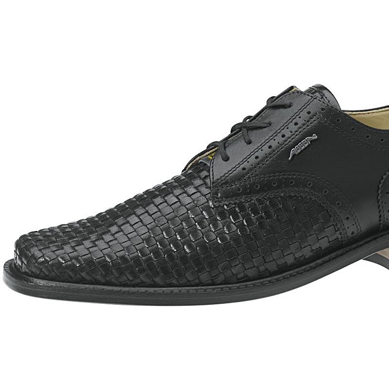 chaussure cuir tresse homme