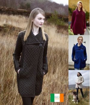 laine manteau femme