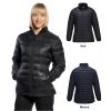 Parka Noire, Chaude et Légère pour Femme,Tailles XS et S.