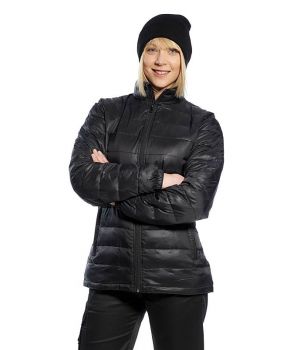 Parka Noire, Chaude et Légère pour Femme,Tailles XS et S.