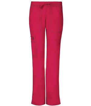 Pantalon Femme Rouge, Grand Confort Stretch, Taille S.