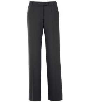 Pantalon Femme Premium, Bi-Stretch, Coupe Confort, Anthracite taille 42.