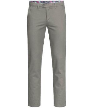 Pantalon Chino Homme, Coupe Regular Fit Légèrement cintrée, Coton et Stretch