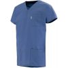 Blouse tunique médecin Bleu perse