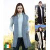 Cardigan Irlandais sans manches, Col châle, 100% Laine Mérinos