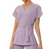 Blouse Esthéticienne, Confortable et Chic, Couleur Lilas