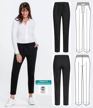 Pantalon Femme Style Jogging, Ceinture élastique Taille 36.