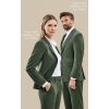 Veste Homme Premium, Vert Olive, présentée avec Vêtements Coordonnés