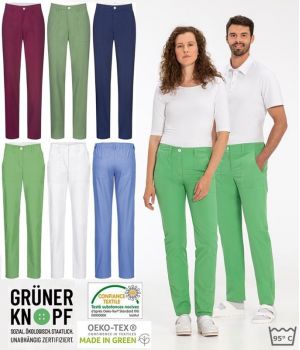 Pantalon Femme et Homme, Belle Coupe, Entretien Facile