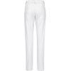 Pantalon Femme et Homme, Belle Coupe, Blanc, Dos