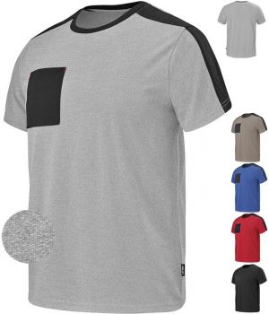 T-shirt Col rond, Adolphe Lafont, Bicolore, Maille Jersey