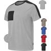 T-shirt Col rond, Adolphe Lafont, Bicolore, Maille Jersey