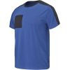 T-shirt Col rond, Adolphe Lafont, Bicolore, Bleu bugatti et noir