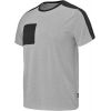 T-shirt Col rond, Adolphe Lafont, Bicolore, Gris chiné et noir