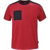 T-shirt Col rond, Adolphe Lafont, Rouge et noir