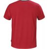 T-shirt Col rond, Adolphe Lafont, Dos, Rouge et noir