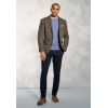 Veste Homme Harris Tweed, Vert et Bleu HerringBone, et carreaux Bleu et Beige