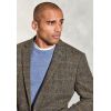 Veste Homme Harris Tweed, Vert et Bleu HerringBone, et carreaux Bleu et Beige